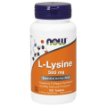 L-Lysine Лизин 500 мг 100 таблетки | Now Foods