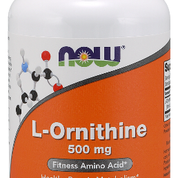 L-Ornithine 500 мг 120 веге капсули | Now Foods L-Ornithine 500 мг 120 веге капсули | Now Foods
