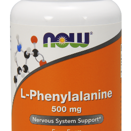 L-Phenylalanine 500 мг 120 веге капсули | Now Foods L-Phenylalanine 500 мг 120 веге капсули | Now Foods