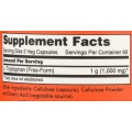 L-Tryptophan 500 мг 60 веге капсули | Now Foods