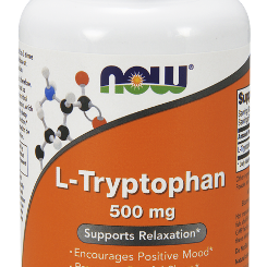 L-Tryptophan 500 мг 60 веге капсули | Now Foods L-Tryptophan 500 мг 60 веге капсули | Now Foods