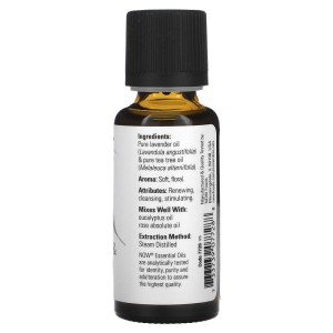 Lavender & Tea Tree Oil Blend 30 мл | Now Foods