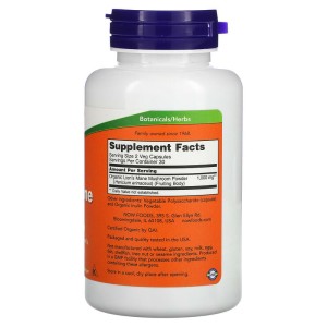 Lion's Mane 500 мг 60 веге капсули | Now Foods