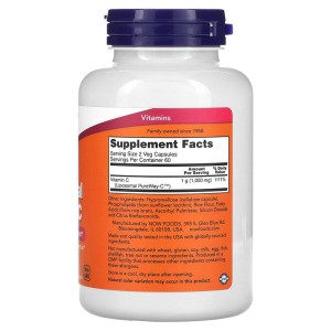 Liposomal Vitamin C 120 веге капсули | Now Foods