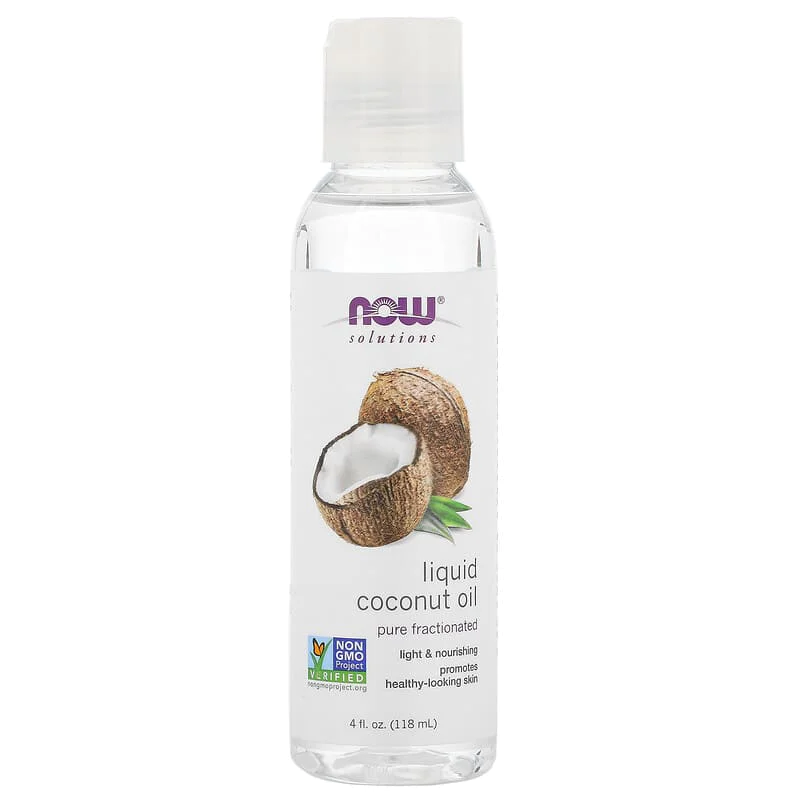 Liquid Coconut Oil 118 мл | Now Foods Liquid Coconut Oil 118 мл | Now Foods