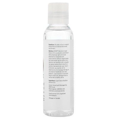 Liquid Coconut Oil 118 мл | Now Foods