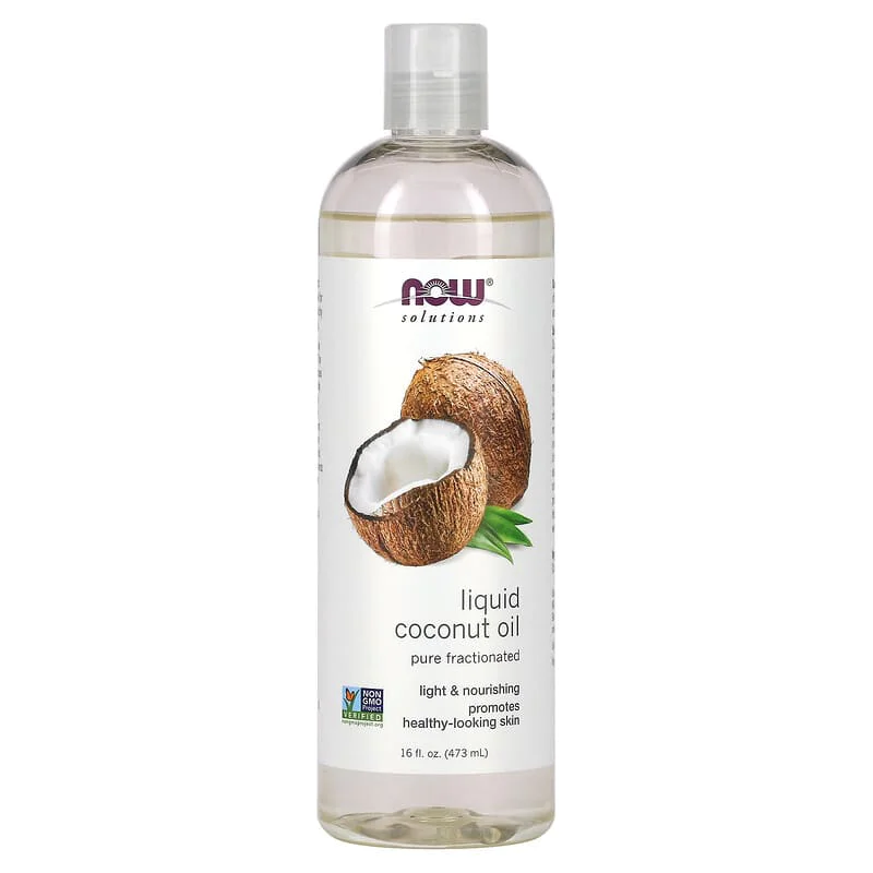 Liquid Coconut Oil 473 мл | Now Foods Liquid Coconut Oil 473 мл | Now Foods
