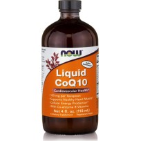 Liquid CoQ10 118 ml | Now Foods Подобрява производството на клетъчна енергия Превенция на сърдечно-съдови заболявания Стимулира активността на митохондриите Поддържа енергийния метаболизъм Увеличава физ Liquid CoQ10 118 ml | Now Foods Подобрява производст