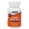 Течни Мултивитамини Liquid Multi Gels 60 дражета | Now Foods