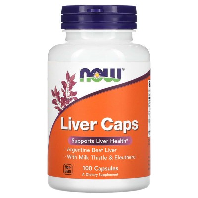 Liver Caps 100 капсули | Now Foods