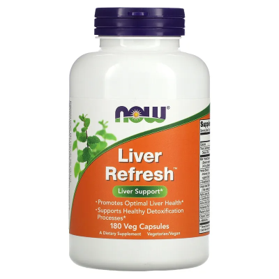 Liver Detoxifier & Regenerator 180 веге капсули | Now Foods Силен антиоксидант Елиминира токсините Подобрява функциите на черния дроб Подпомага нервната система Повишава енергията Liver Detoxifie Liver Detoxifier & Regenerator 180 веге капсули | N