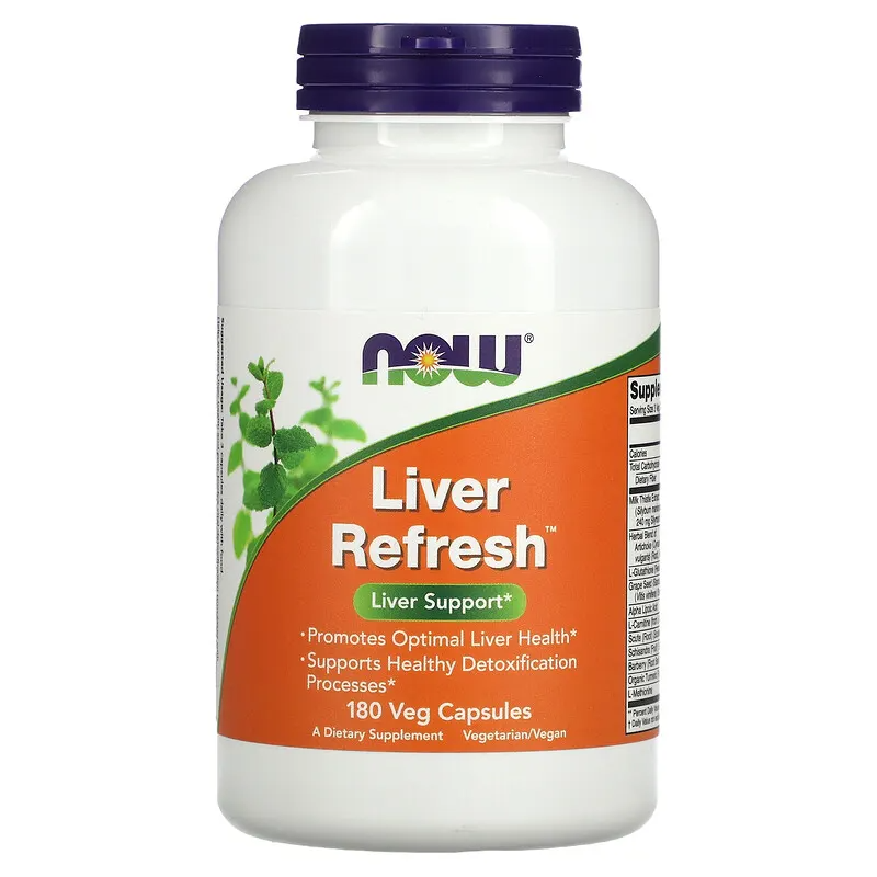 Liver Detoxifier & Regenerator 180 веге капсули | Now Foods