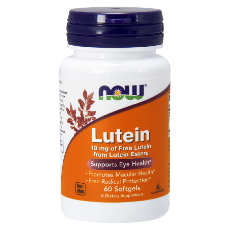Lutein Esters 60 дражета | Now Foods