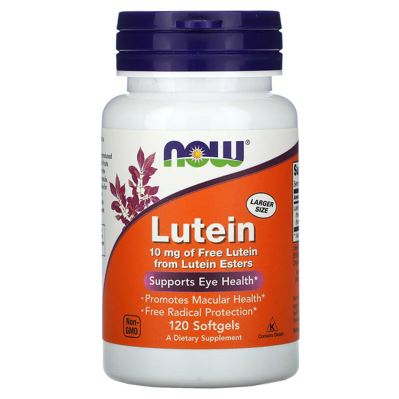 Lutein Esters 120 дражета | Now Foods Lutein Esters 120 дражета | Now Foods