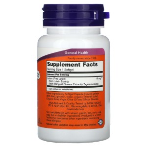 Lutein Esters 120 дражета | Now Foods Lutein Esters 120 дражета | Now Foods