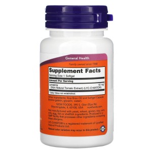 Lycopene 10 мг 60 дражета | Now Foods Lycopene 10 мг 60 дражета | Now Foods