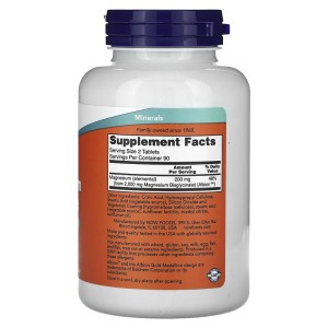 Magnesium Glycinate 180 таблетки | Now Foods