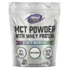 MCT Powder with Whey Protein 454 гр | Now Foods