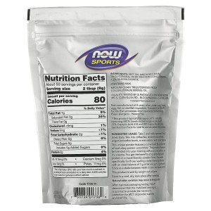 MCT Powder with Whey Protein 454 гр | Now Foods