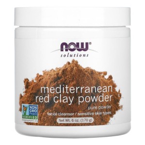 Mediterranean Red Clay Powder 170 гр | Now Foods