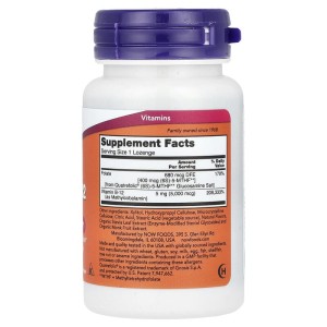Метил B-12 5000 мкг 120 дражета | Now Foods