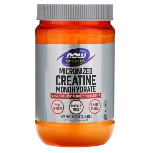 Micronized Creatine Monohydrate 500 гр | Now Foods
