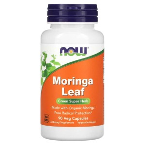 Moringa Leaf 90 веге капсули | Now Foods Moringa Leaf 90 веге капсули | Now Foods