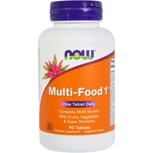 Multi-Food 1 90 таблетки | Now Foods