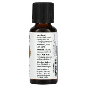 Myrrh 20% Oil Blend 30 мл | Now Foods Myrrh 20% Oil Blend 30 мл | Now Foods