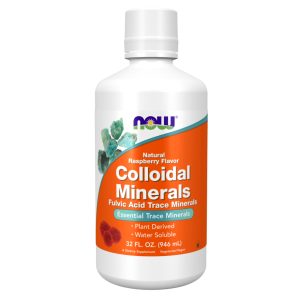 Natural Raspberry Flavor Colloidal Minerals 946 мл | Now Foods Natural Raspberry Flavor Colloidal Minerals 946 мл | Now Foods