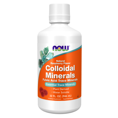 Natural Raspberry Flavor Colloidal Minerals 946 мл | Now Foods Подпомага храносмилането Поддържа имунния статус Регулира метаболизма на клетъчно ниво Има противоинфекциозно действие За по-добро усв Natural Raspberry Flavor Colloidal Minerals 946 мл | Now 
