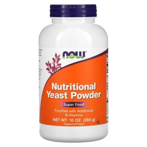 Nutritional Yeast Powder 284 гр | Now Foods