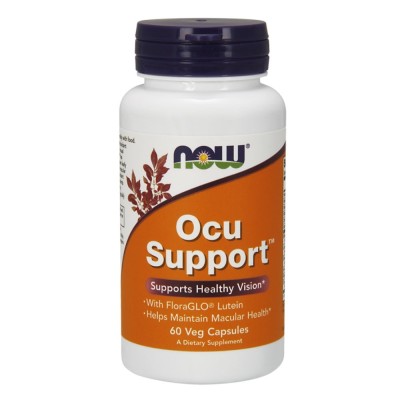 Формула за зрението/ Добавка за очите Eye/Ocu Support 60 капсули | Now Foods Подобрява зрението Предпазва от развитие на катаракта Помага при уморени и натоварени очи Препоръчва се на шофьори за обостряне Формула за зрението/ Добавка за очите Eye/Ocu Supp