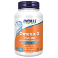 Omega-3 Enteric Coated 90 гел-капсули | Now Foods