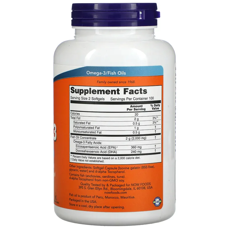 Omega 3 1000 мг 200 дражета | Now Foods Omega 3 1000 мг 200 дражета | Now FoodsПодпомага сърдечната дейност
Подобрява паметта
Omega 3 1000 мг дражета Now Foods на добра цена помага при умора
Понижава симптомите на депресия
Използва се за ле Omega 3 1000 мг 200 дражета | Now Foods Подпомага сърдечната дейност Подобрява паметта Omega 3 1000 мг дражета Now Foods на добра цена помага при умора Понижава симптомите на депресия Използва се за леч Omega 3 1000 мг 200 дражета | Now Foods Подпомага съ