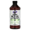 Organic MCT Oil 473 мл | Now Foods