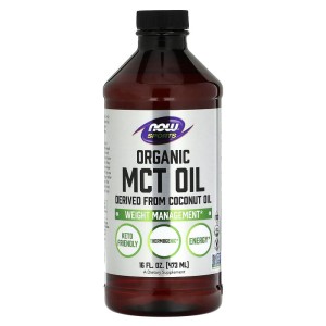 Organic MCT Oil 473 мл | Now Foods Organic MCT Oil 473 мл | Now Foods