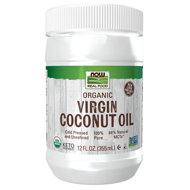 Organic Virgin Coconut Oil 355 гр | Now Foods Organic Virgin Coconut Oil 355 гр | Now Foods