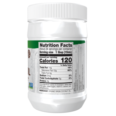 Organic Virgin Coconut Oil 355 гр | Now Foods