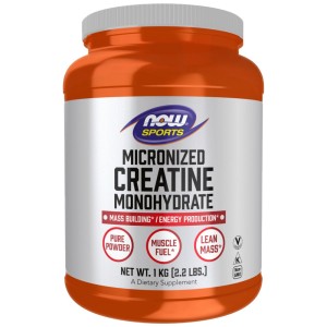 Micronized Creatine Monohydrate - Неовкусен 1000 г | Now Foods Micronized Creatine Monohydrate - Неовкусен 1000 г | Now Foods