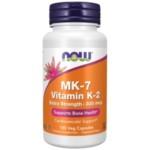 MK-7 Vitamin K-2 300 mcg | Extra Strength MenaQ7® - 120 капсули