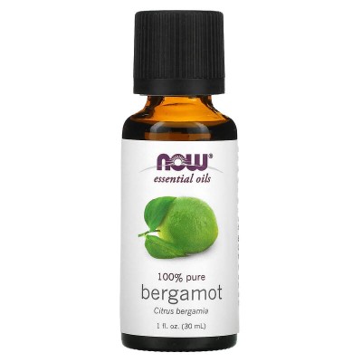 100% Pure Bergamot Oil 30 мл | Now Foods