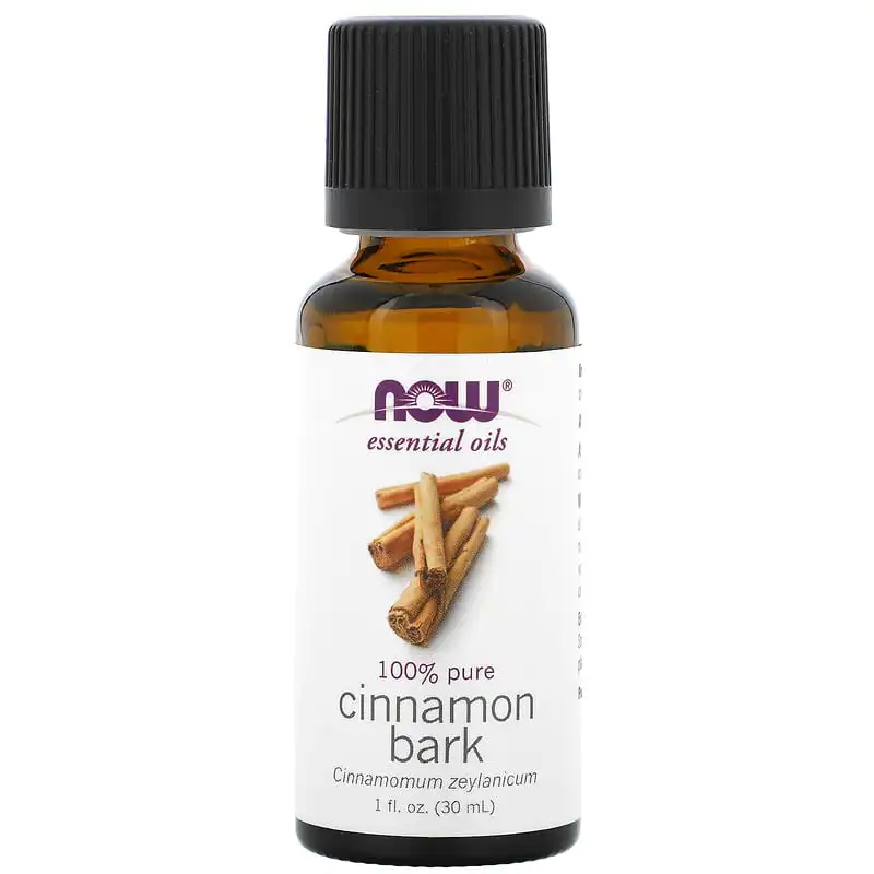 100% Pure Cinnamon Bark Oil 30 мл | Now Foods 100% Pure Cinnamon Bark Oil 30 мл | Now Foods