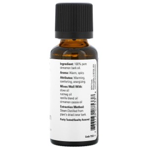 100% Pure Cinnamon Bark Oil 30 мл | Now Foods