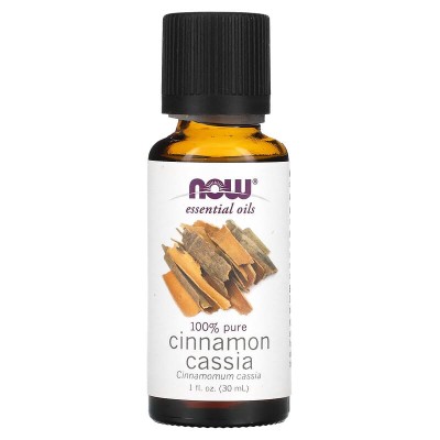 100% Pure Cinnamon Cassia Oil 30 мл | Now Foods