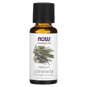 100% Pure Citronella Oil 30 мл | Now Foods