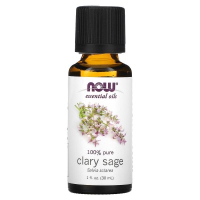 100% Pure Clary Sage Oil 30 мл | Now Foods 100% Pure Clary Sage Oil 30 мл | Now Foods