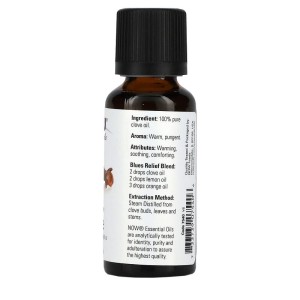 100% Pure Clove Oil 30 мл | Now Foods