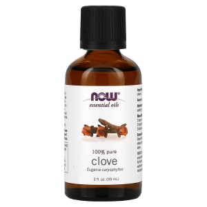 100% Pure Clove Oil 59 мл | Now Foods