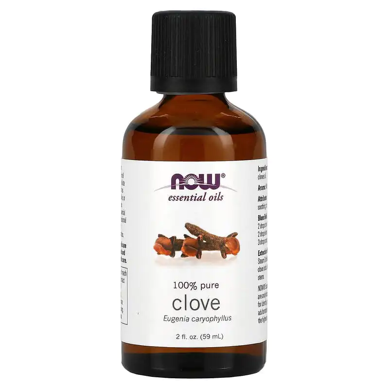 100% Pure Clove Oil 59 мл | Now Foods 100% Pure Clove Oil 59 мл | Now Foods